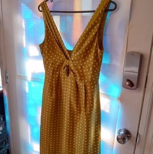 Polka dot j Crew dress